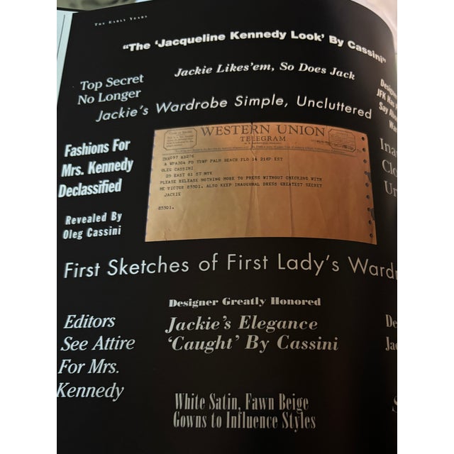 A Thousand Days of Magic: Dressing Jacqueline Kennedy for the White House by Oleg Cassini For Sale - Image 12 of 17