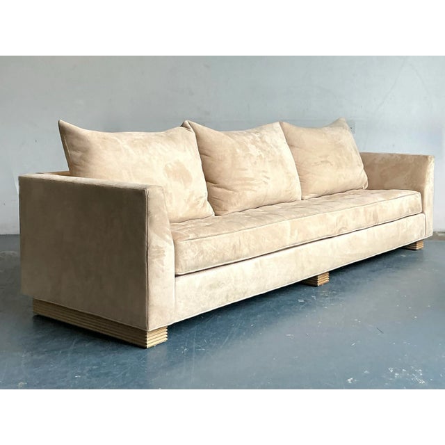 Vintage Boho Tomlinson for Judith Norman Sofa For Sale - Image 11 of 12