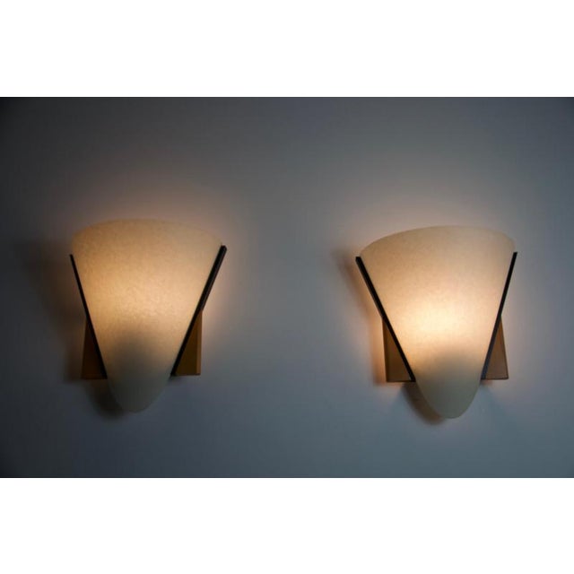 Wood Wooden Wall Lamps attributed to Domus, 1970s For Sale - Image 7 of 15