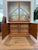 1970s Nordic Furniture Danish Modern Teak Glass Lighted Hutch Cabinet For Sale - Image 6 of 15