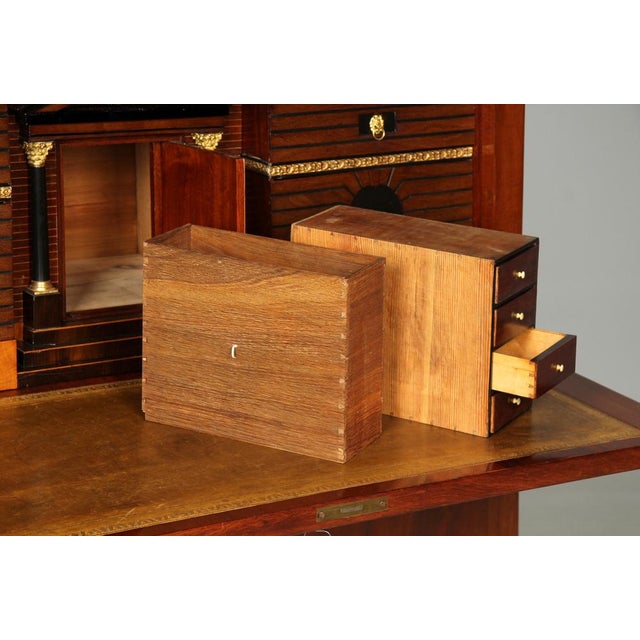 Danish Biedermeier Secretary with Secret Compartments, 1830 For Sale - Image 17 of 18