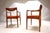 A pair of Bambi teak chairs in the rarely found version with armrests. The two chairs come in excellent condition. The...