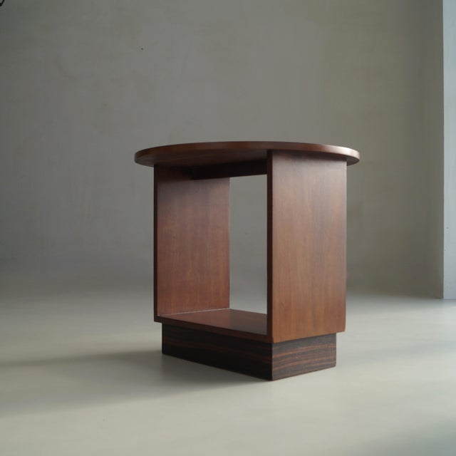 Modern Dutch Art Deco Haagse School Modernist Side or Coffee Table Table, 1920s For Sale - Image 3 of 18