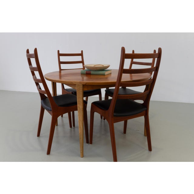 Mid-Century Danish Teak Dining Chairs from Korup Stolefabrik, 1960s, Set of 4 For Sale - Image 6 of 18