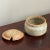 Vintage Studio Pottery Salt Cellar / Sugar Bowl For Sale - Image 4 of 12