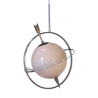 Saturno Chandelier in the style of Gio Ponti and Pietro Chiesa for Fontana Arte, 1930s For Sale