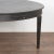 Large Round Swedish Black Dining Table, Reproduction For Sale - Image 11 of 12