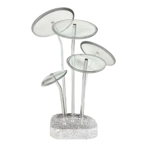Mid Century Modern Lucite Mushroom Sculpture