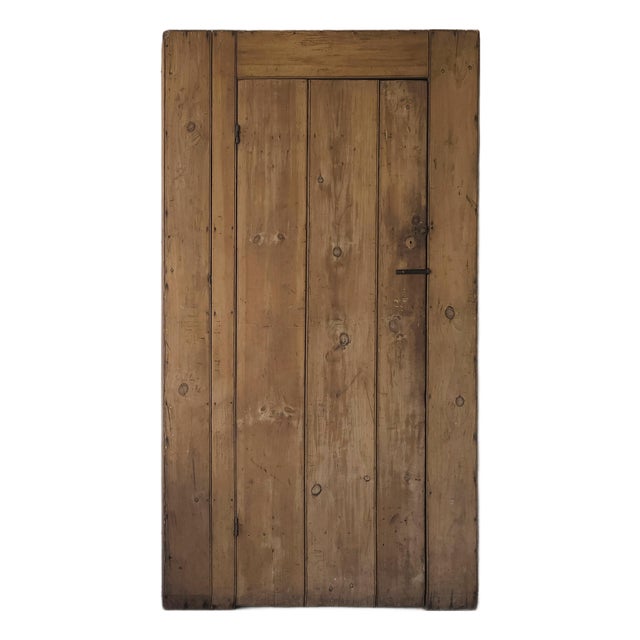 Antique Rustic European Pantry Cabinet For Sale