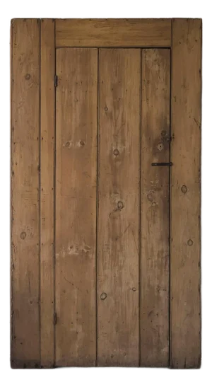 Antique Rustic European Pantry Cabinet