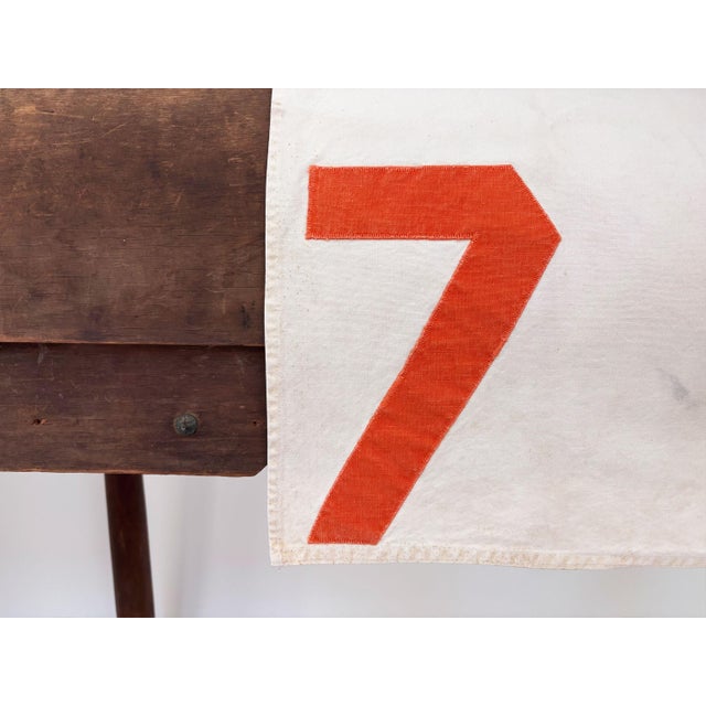 1960s Vintage Racehorse Saddle Cloth, #7 For Sale - Image 4 of 9