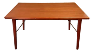1950s Rare Teak Dining Table by Peter Hvidt & Orla Mølgaard-Nielsen