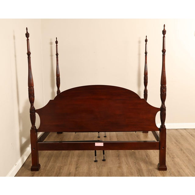 Henkel Harris Mahogany King Four Poster Bed Style 151 For Sale - Image 15 of 18