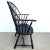 American Black-Painted Sackback Windsor Knuckle Armchair For Sale In Denver - Image 6 of 11