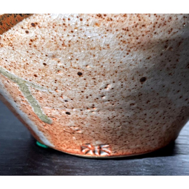 Glazed Ceramic Jar Studio Pottery Karen Karnes For Sale - Image 15 of 15