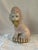Gorgeous pink poodle ceramic statue made in Italy. Vintage. 22 inches tall. Amazing piece