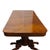 Classical Quervelle Inspired Drop-Leaf & Claw Foot Mahogany Banquet Table C1840 For Sale - Image 10 of 11