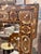 Vintage Marquetry Wood Inlay Mirror Frame With Mother-of-Pearl For Sale In Los Angeles - Image 6 of 7