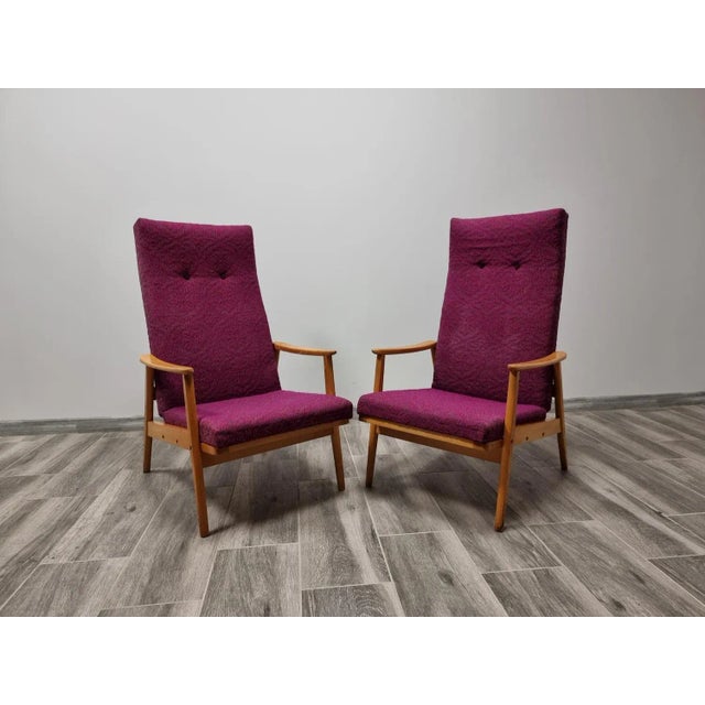 Set of Armchairs from Ton For Sale - Image 5 of 11