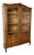 Vintage French Bookcase in Oak For Sale