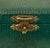 1930s Vintage Abercrombie & Fitch Faux Ivory Domino Set in Green Case With Brass Clasp, Circa 1930 For Sale - Image 5 of 5