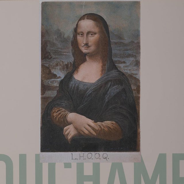 Modern Pompidou Poster attributed to Marcel Duchamp, 2015 For Sale - Image 3 of 6