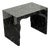 Made Goods Foster Faux Marble Lacquered Bench/Side Table For Sale