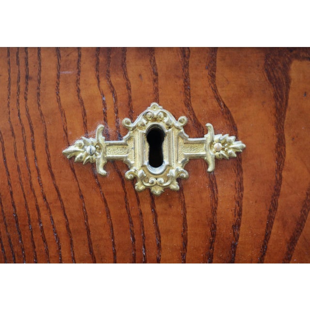 Brown Scandinavian Gustavian Chest of Drawers, 19th Century For Sale - Image 8 of 14