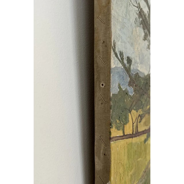 William Müller, L'orée du sentier, Oil on Canvas For Sale - Image 8 of 10