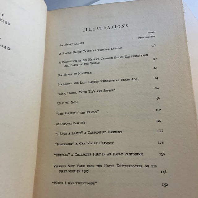 1920s 1928 Roamin' in the Gloamin' Sir Harry Lauder Book For Sale - Image 5 of 10