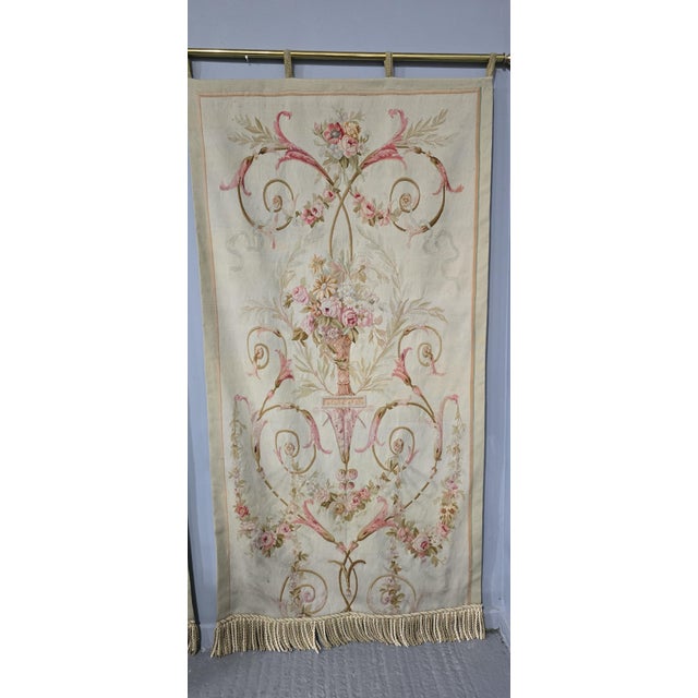 Large French Wall Tapestries, 1880, Set of 2 For Sale - Image 12 of 12