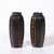 Ceramic Pair of Art Deco Ceramic Vases W/ Geometric Motifs Signed Faincerie St Ghislain For Sale - Image 7 of 14