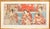 Japanese Woodblock Etching Bamboo Gold Frame Circa 19th Century For Sale