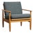 Scandinavian Modern Lounge Chair, Denmark, 1970s For Sale