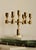 Vintage Swedish Brass Candelabra by Gusum, 1978 For Sale - Image 9 of 10