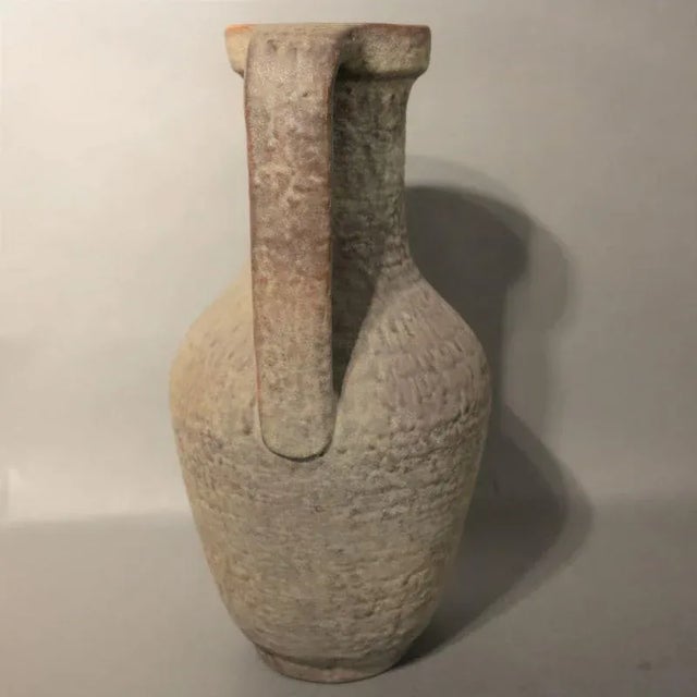 Ceramic Vase with Handle by Fridegart Glatzle for Karlsruher Majolika, 1966 For Sale - Image 6 of 8