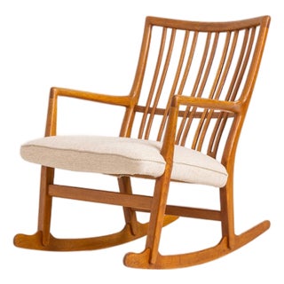ML33 Rocking Chair by Hans J. Wegner for A. Mikael Laursen For Sale