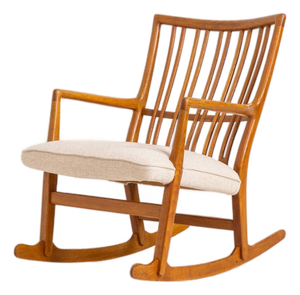 ML33 Rocking Chair by Hans J. Wegner for A. Mikael Laursen