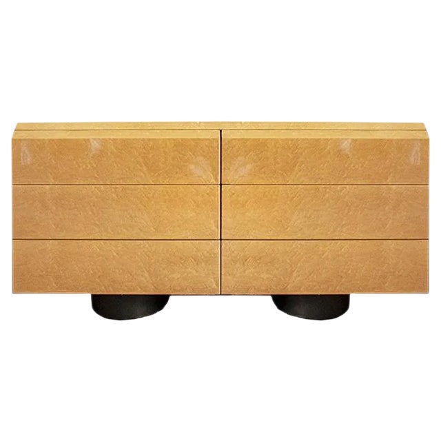 Italian Chest of Drawers by Giovanni Offredi for Saporiti, 1970s For Sale