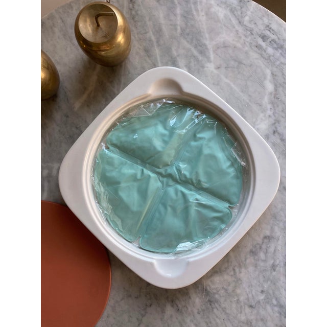 Michael Graves Ceramic Chilled Food Serving Dish, Post-Modern Design For Sale - Image 12 of 18