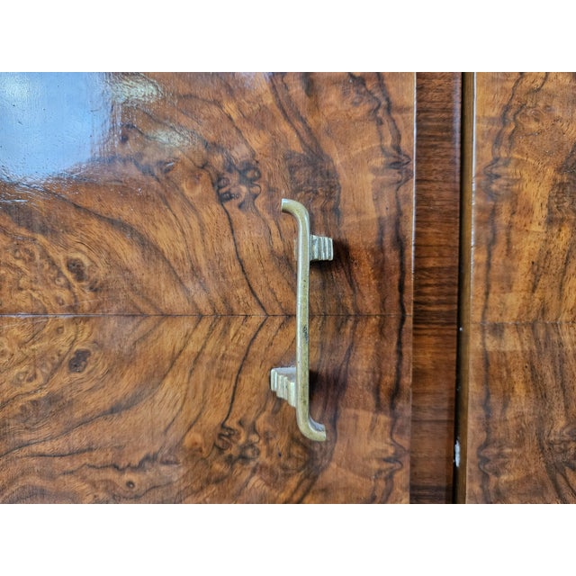Art Deco French Sideboard in Walnut, 1940 For Sale - Image 12 of 18