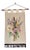 Hand-Embroidered Wall Hanging with Bouquet of Flowers, Germany, 1950s For Sale