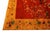 1920s 1920s Modern Red Field Asymmetrical Knotted Wool Antique Chinese Art Deco Carpet Rug For Sale - Image 5 of 9