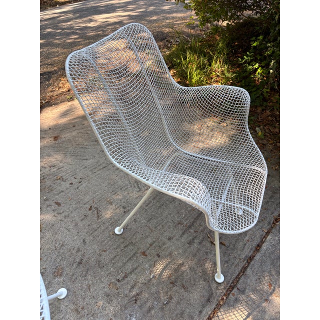 Russell Woodard Woodard Sculptura Arm Chairs - Set of 3 For Sale - Image 4 of 7