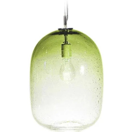 Tempo Cosmos Pendant Light from the Fizz Collection in Citron For Sale - Image 4 of 4