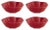 Bordallo Pinheiro Tomato Bowls, 10 oz, Set of 4 For Sale In New York - Image 6 of 6