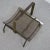 Vintage Magazine Rack in Brass and Curved Glass from Fontana Arte, 1960s For Sale - Image 4 of 6