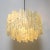 Plastic Mid-Century Modern Frosted Glass Acrylic Glass Chandelier by J.T. Kalmar For Sale - Image 7 of 9