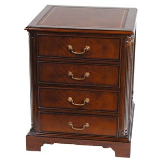 Niagara Furniture Two Drawer Mahogany File Cabinet For Sale