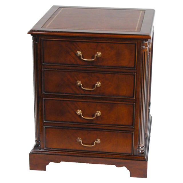 Niagara Furniture Two Drawer Mahogany File Cabinet For Sale